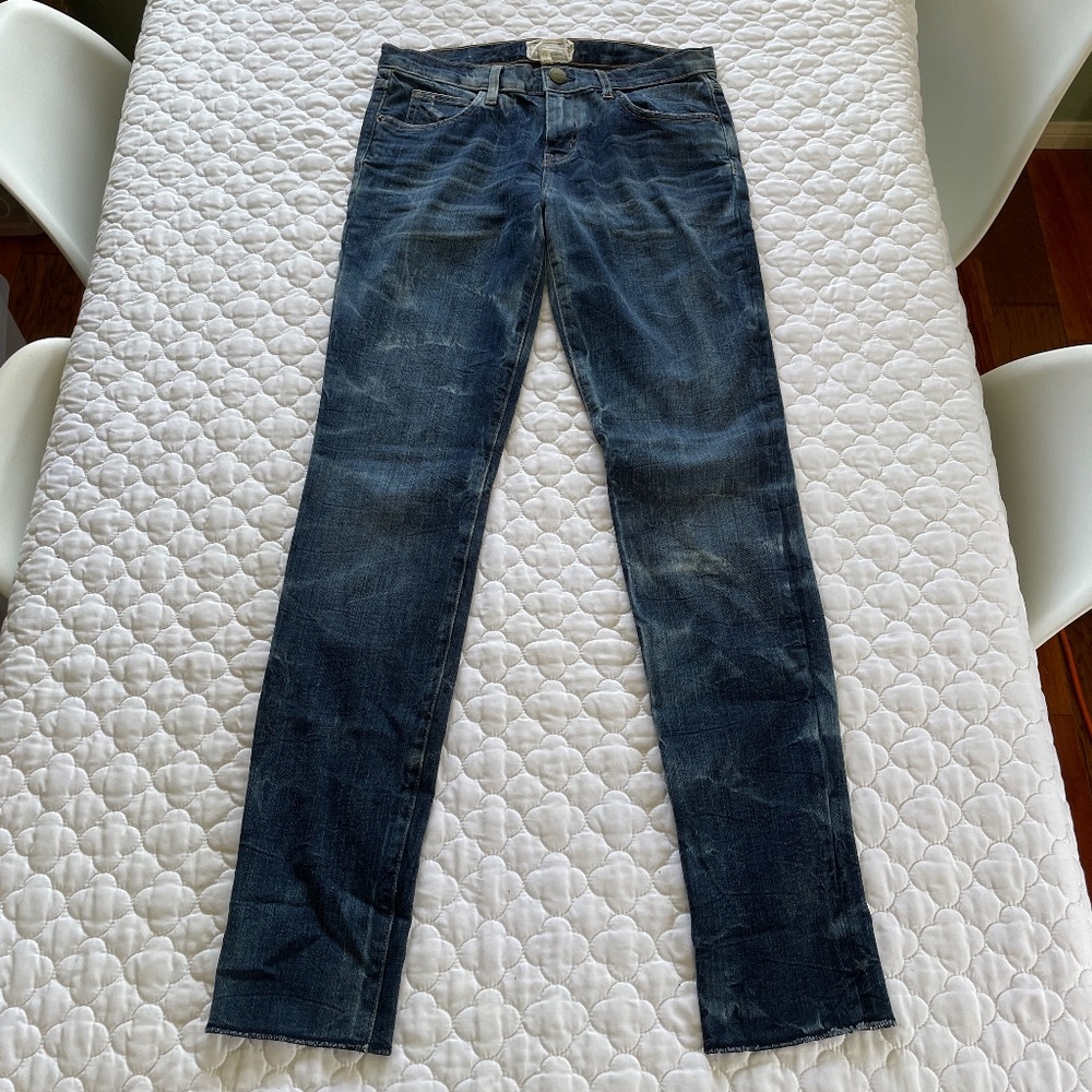 Current-Elliott The Rolled Skinny‎ Write-On Jeans Size 27 - Picture 3 of 9